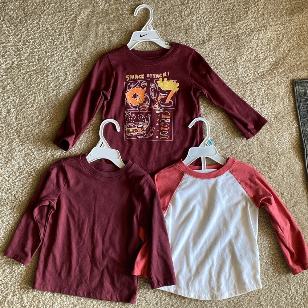 Boys 2T long sleeve shirts